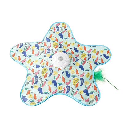 Elektrisches Versteckspiel Katzenspielzeug mit Feder & Sensor