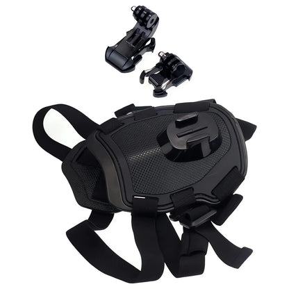 Action-Cam-Hundegeschirr – 360°-Ansicht aus der Hundeperspektive