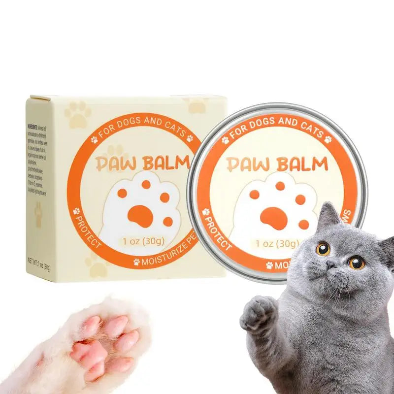 Natürlicher Pfotenschutz – Pflege für trockene Pfoten & Nasen