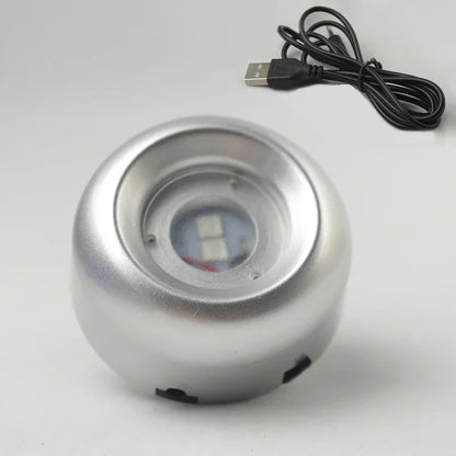 Personalisierte Kristallkugel mit Haustierfoto & LED-Sockel