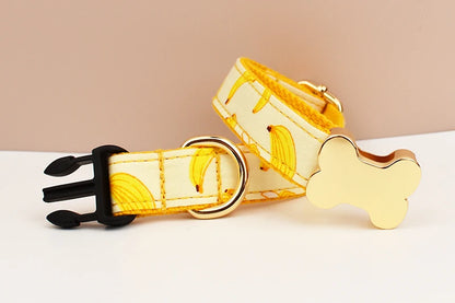 Personalisiertes Samt-Hundehalsband mit Gravur & Stil