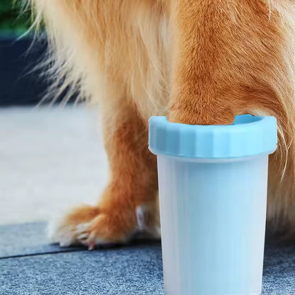 Tragbarer Pfotenreiniger für Hunde sanft und hygienisch