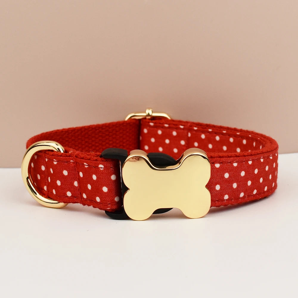 Personalisiertes Samt-Hundehalsband mit Gravur & Stil