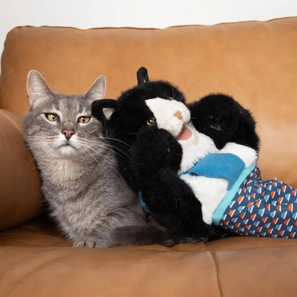 Interaktiver Katzen-Spielhandschuh