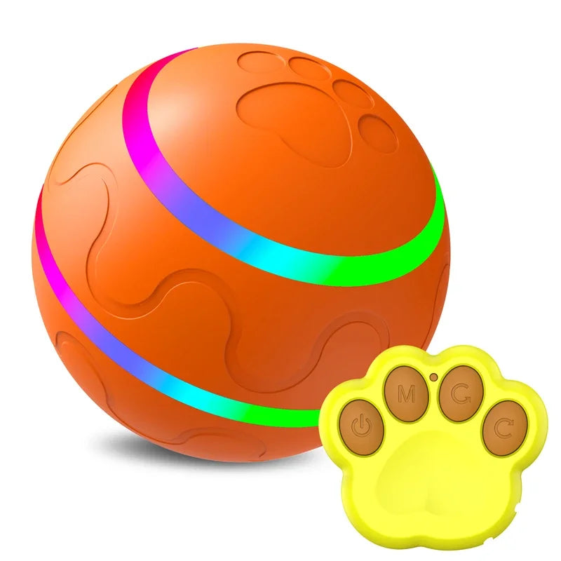 Interaktiver LED-Spielball mit Fernbedienung Orange Ferngesteuert
