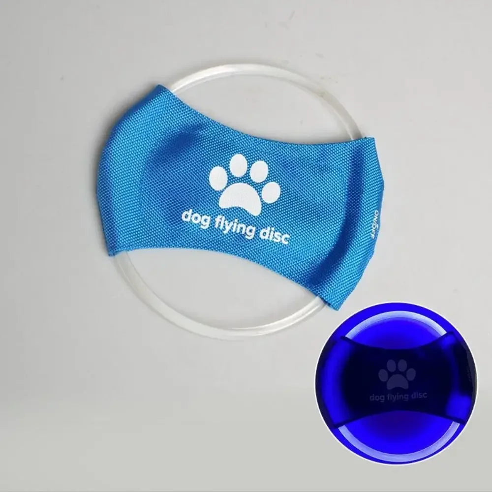 Wiederaufladbare LED-Frisbee für Hunde – Leuchtend, wasserdicht & interaktiv