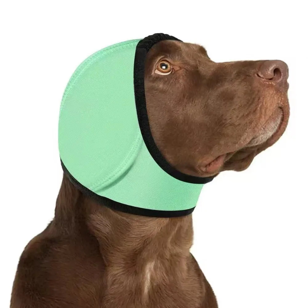 Hunde-Ohrenschutz mit Geräuschdämpfung Grün
