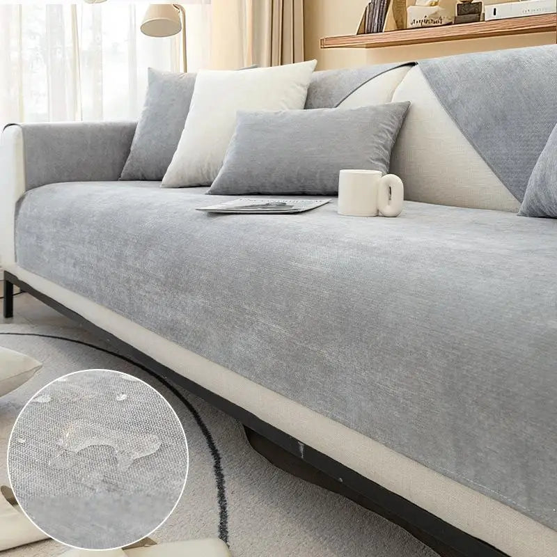 Moderner Sofa-Sitzbezug - rutschfest, wasserabweisend & kratzresistent