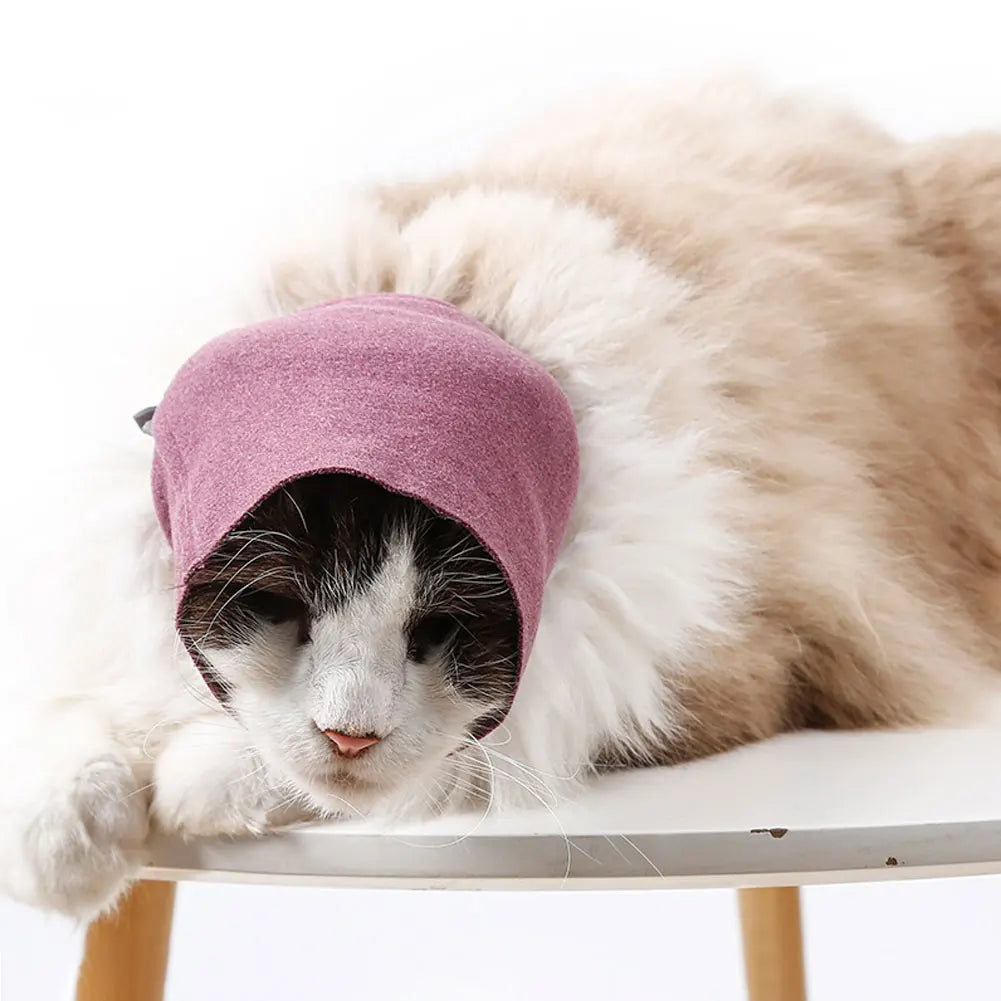 Elastisches Kopftuch für Haustiere – weich, dehnbar und schützend