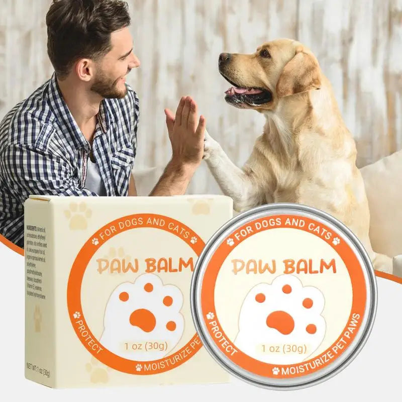 Natürlicher Pfotenschutz – Pflege für trockene Pfoten & Nasen