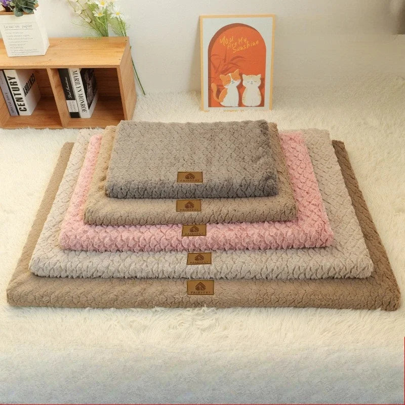 Orthopädisches Hundebett & Katzenbett – Waschbar, Rutschfest, Kuschelig