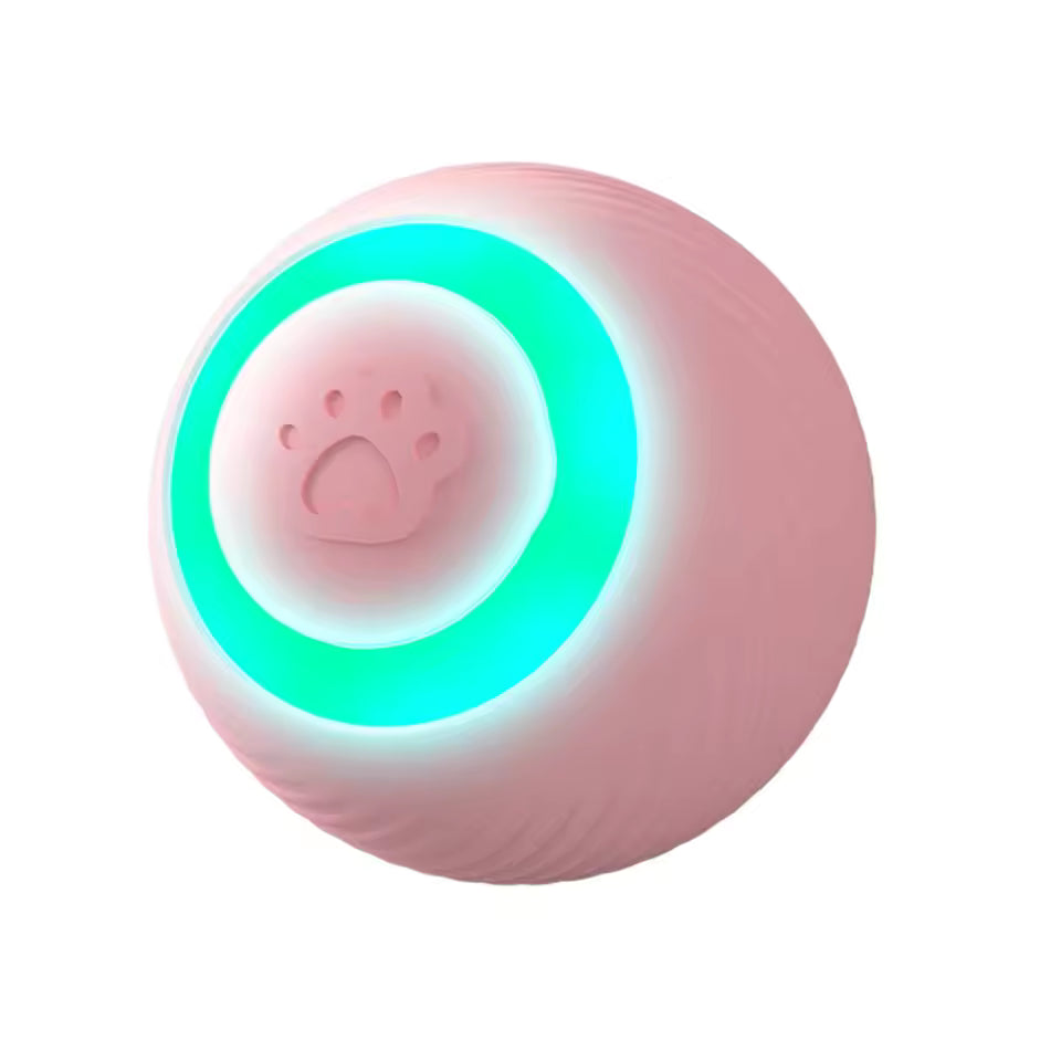 Bewegungsaktiver LED-Spielball – Energieabbau & Spaß für Katzen & kleine Hunde