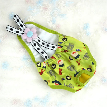 Süße Hygieneshorts für Hunde – wiederverwendbar und bequem