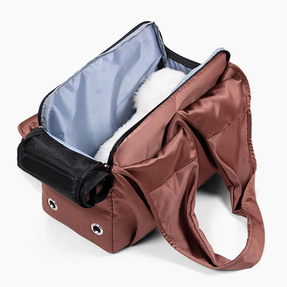 Atmungsaktive Haustier-Tragetasche – Leicht, geräumig & stylisch