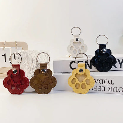 Personalisierter Pfoten-Schlüsselanhänger mit Haar & Foto