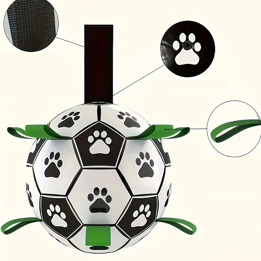 Robuster Hunde Spielball mit Griffen für Training