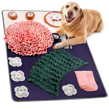 Hunde Schnüffelmatte – Stressabbau & langsames Fressen