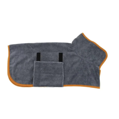 Flauschiger Haustierbademantel – saugstark & bequem für jedes Haustier