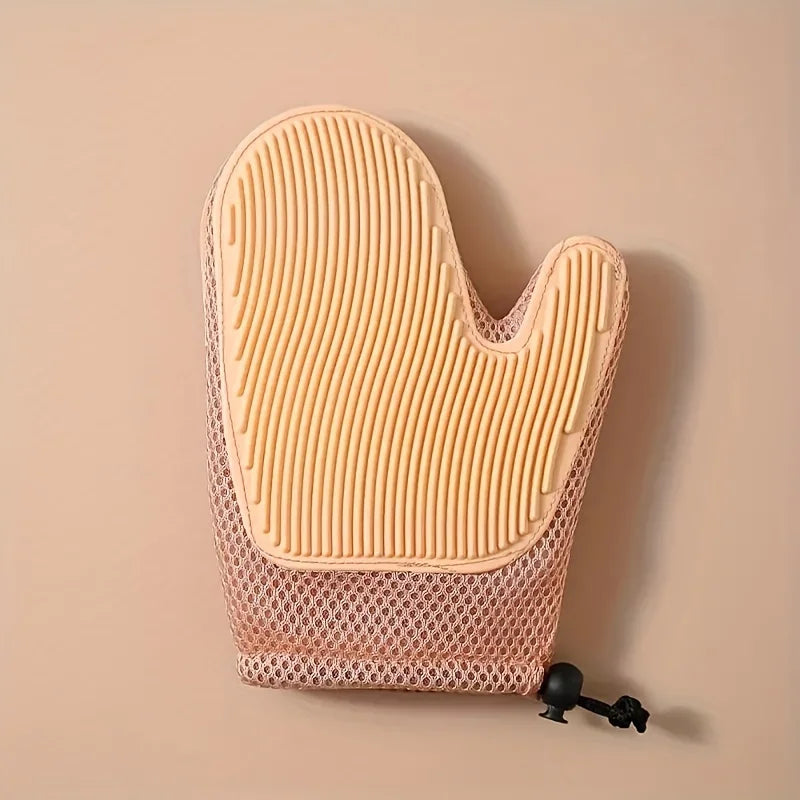2-in-1 Fellpflege-Handschuh – Entfernt Haare & massiert sanft