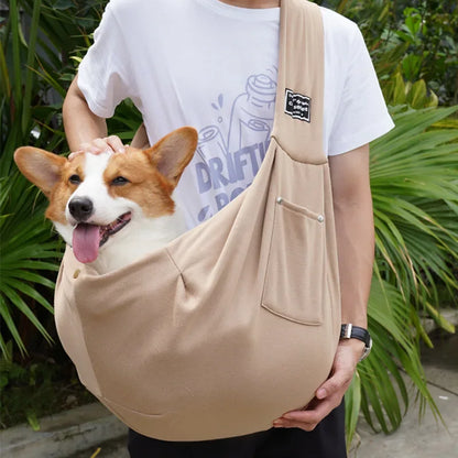 Komfort Tragetasche für Hunde & Katzen Khaki