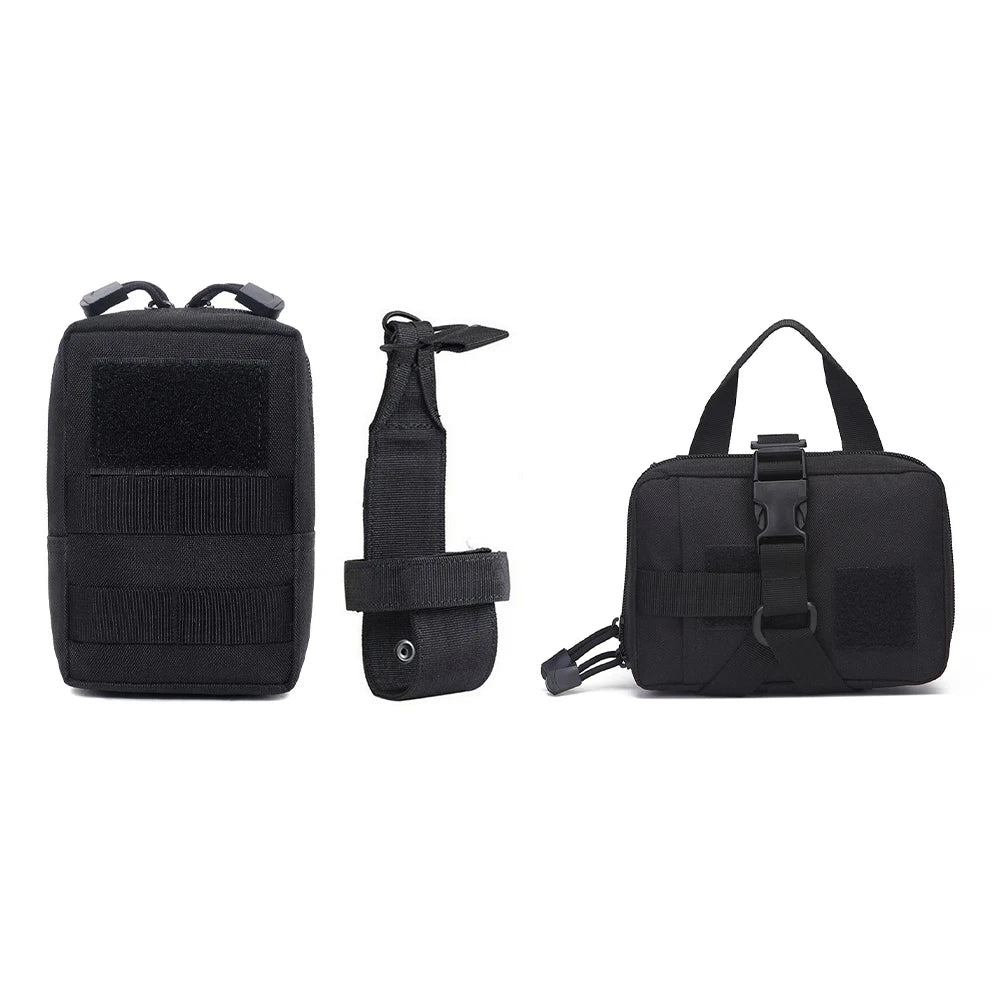 3-teiliges taktisches Hundetaschen-Set – Perfekt für Abenteuer mit deinem Vierbeiner! 🐾