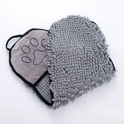 Ultra saugfähiges Mikrofaser-Trockentuch für Hunde & Katzen