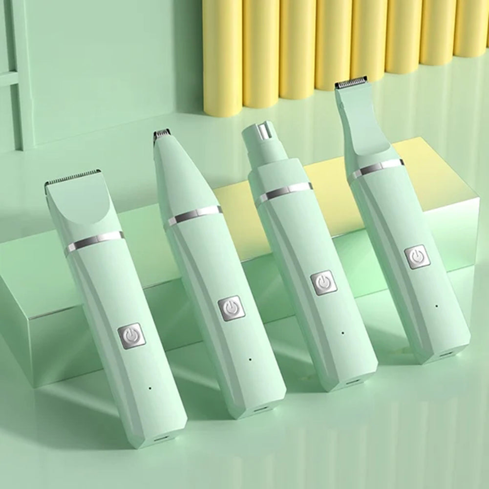 4‑in‑1 Tierpflege‑Trimmer – leise, wasserdicht & präzise