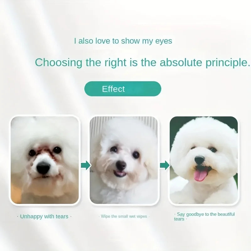 Sanfte Reinigungstücher für Haustiere mit Aloe