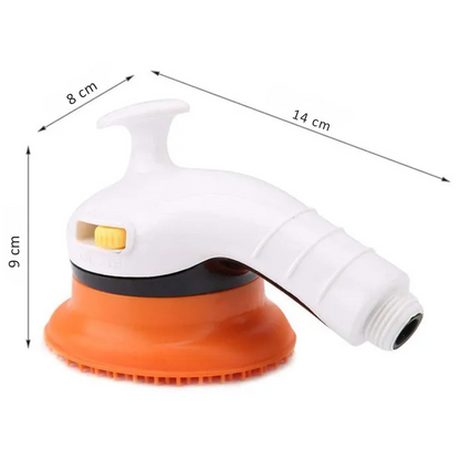 Sanfte Haustierdusche mit Massagefunktion – 2-in-1-Massage & Fellpflege für Hunde & Katzen