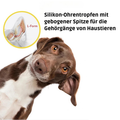 Sanfte Ohrentropfen für Haustiere – Entfernt effektiv Schmutz und Milben