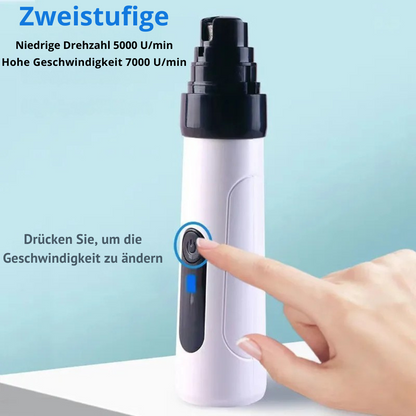 Sanfter elektrischer Krallenschleifer für Hunde und Katzen – USB mit LED