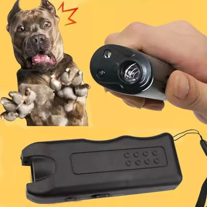 Ultraschall Hunde-Trainer 3-in-1 mit LED-Taschenlampe