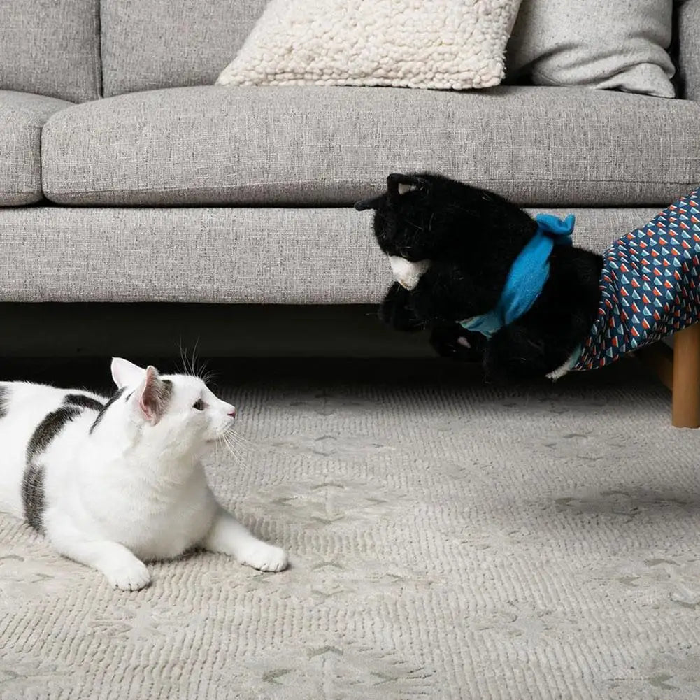 Interaktiver Katzen-Spielhandschuh