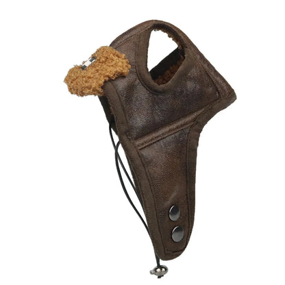 Winterfliegermütze für Haustier – Warm & Bequem