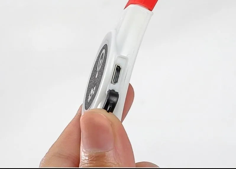 Zuschneidbares USB-LED-Hundehalsband – gut sichtbar, flexibel und wetterfest