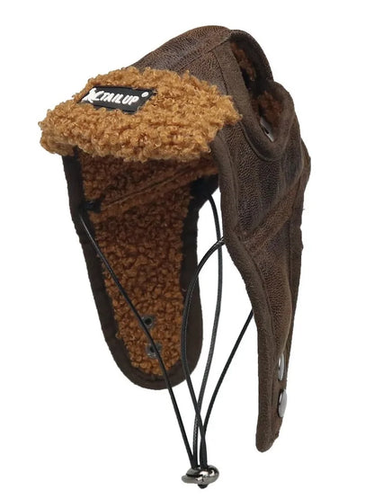 Winterfliegermütze für Haustier – Warm & Bequem