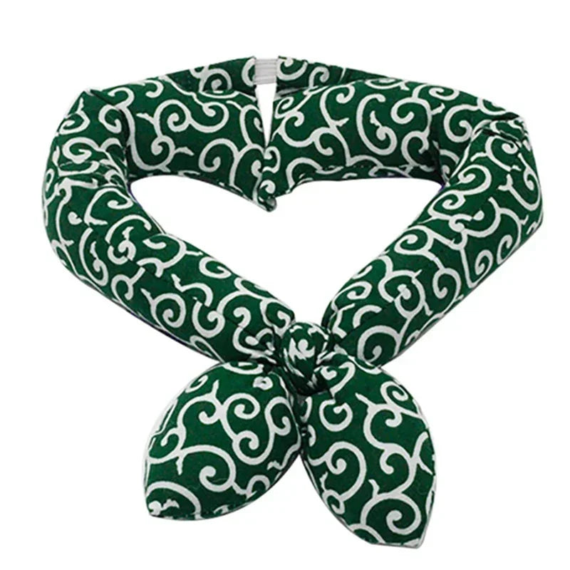 Kühlendes Hunde-Bandana – Japanisches Design für heiße Tage