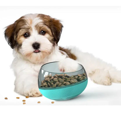 Kippsicherer Slow Feeder-Napf – Raumkapsel-Design für Hunde und Katzen 🚀