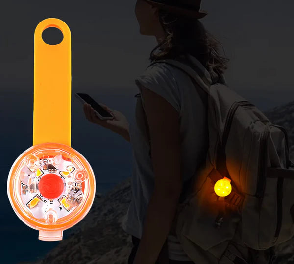 USB LED Sicherheitsanhänger für Hund & Katze – wiederaufladbar, wetterfest & leicht