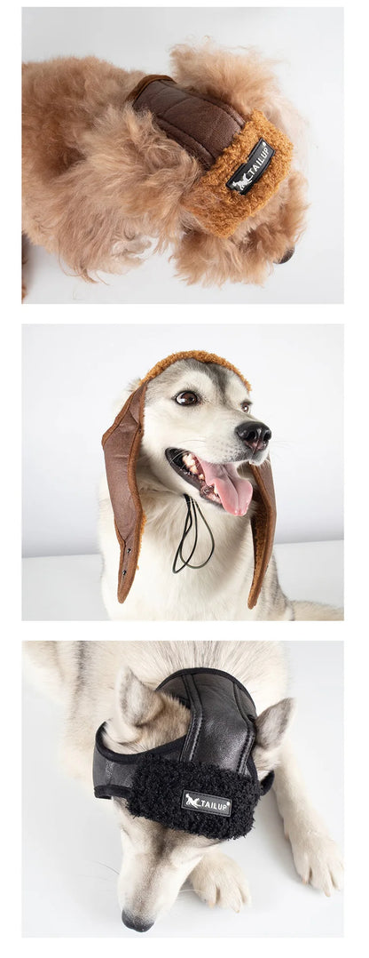Winterfliegermütze für Haustier – Warm & Bequem