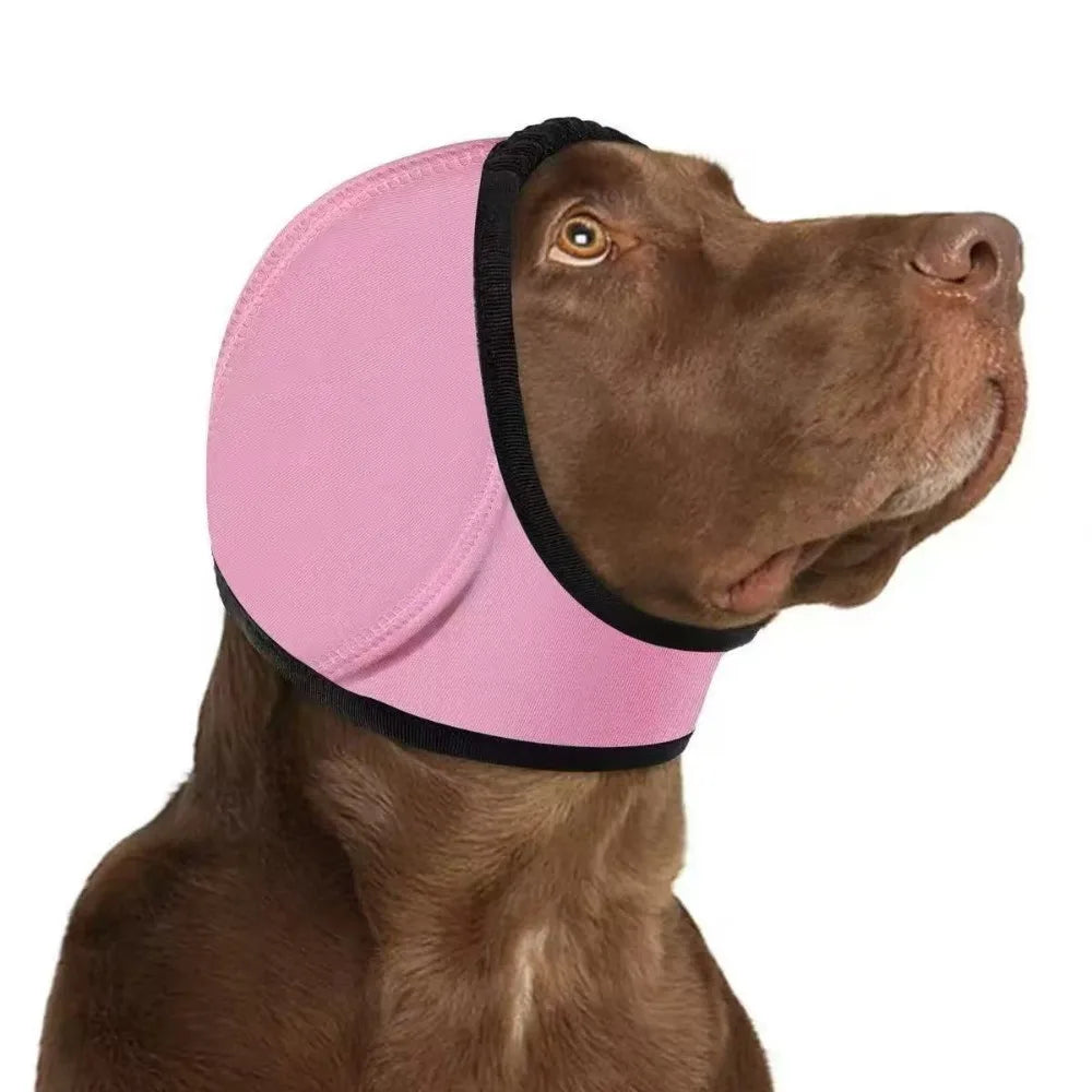 Hunde-Ohrenschutz mit Geräuschdämpfung Rosa