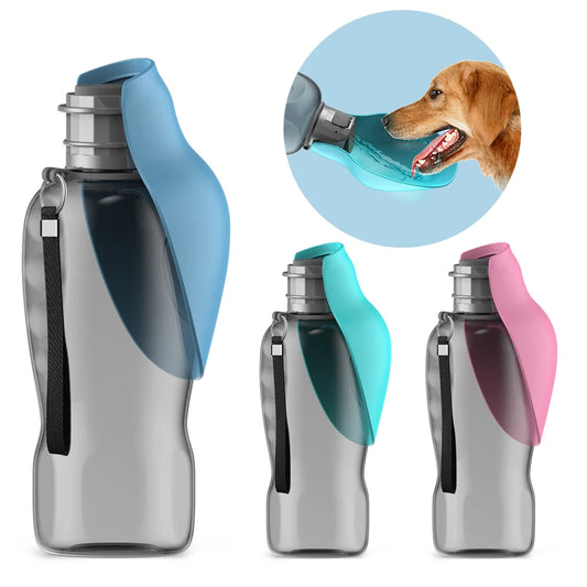 Hunde Outdoor Wasserflasche – Leicht, auslaufsicher & praktisch