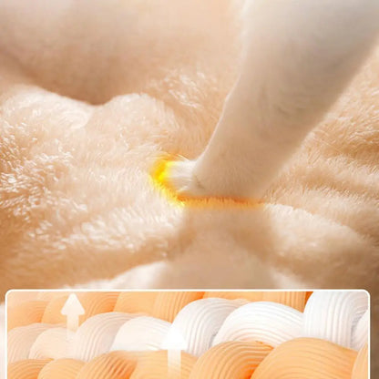 Flauschiger Katzen-Schlafsack – Warm, sicher & ultragemütlich 🐾