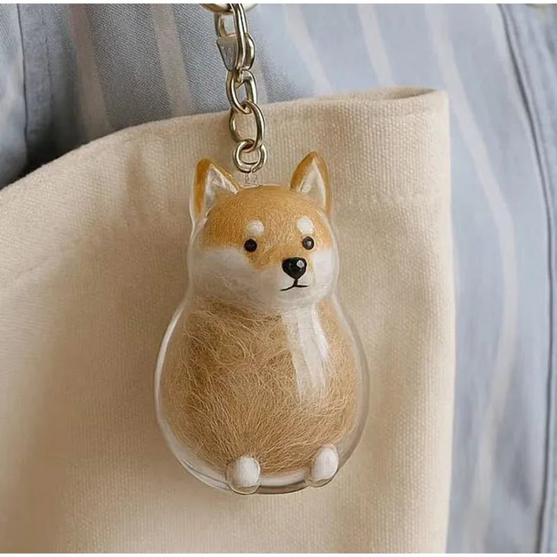 Transparenter Fell-Erinnerungsanhänger für Hunde & Katzen 🐶🐱