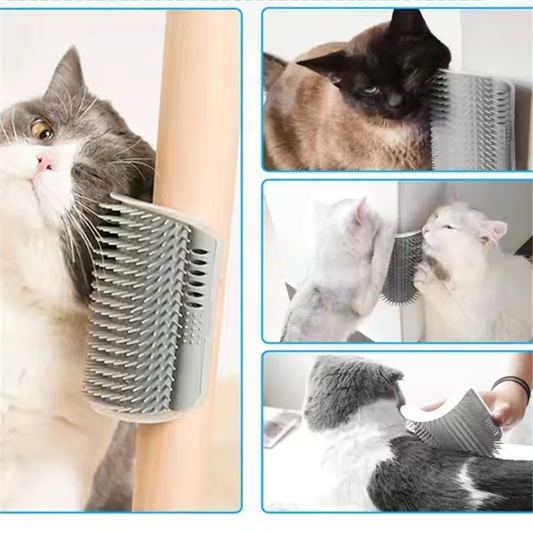 Selbstbürste für Katzen – Entfernt lose Haare und massiert