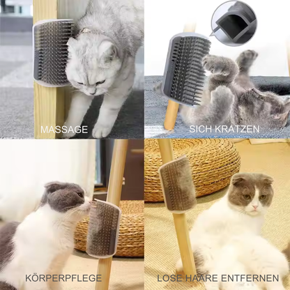 Selbstbürste für Katzen – Entfernt lose Haare und massiert