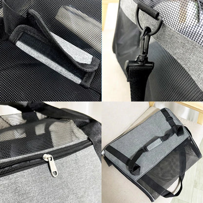 Reise-Tragetasche für Haustiere – faltbar, bequem & robust