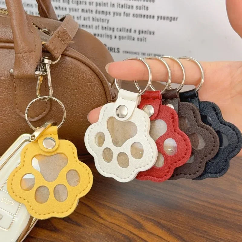 Personalisierter Pfoten-Schlüsselanhänger mit Haar & Foto