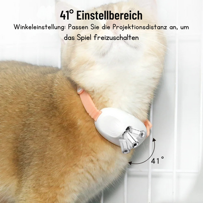 Smart Laser Halsband - Freihändiges Spiel für aktive Katzen & Kitten! 💡