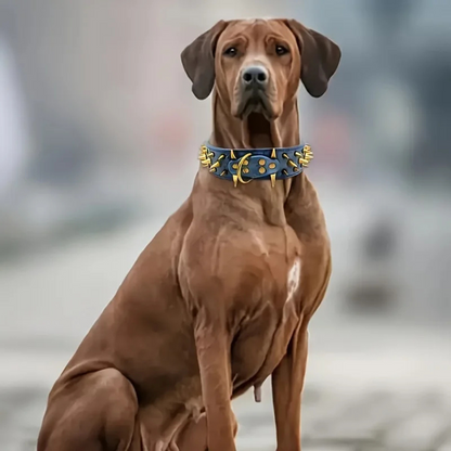 Spiked Schutzhalsband für große Hunde – Anti-Biss Schutz